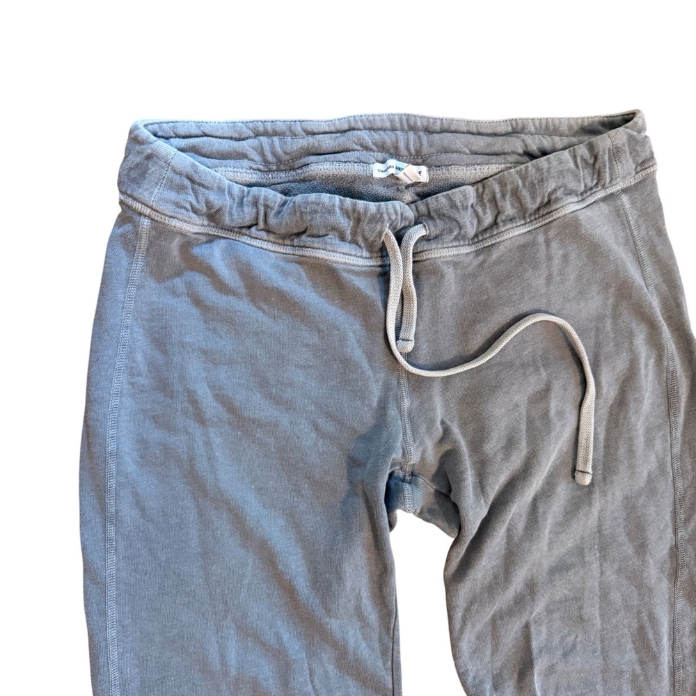 Standard James Perse Blue Gray Low Rise Cotton Jogger Sweatpants Size 1 Small - Picture 3 of 5